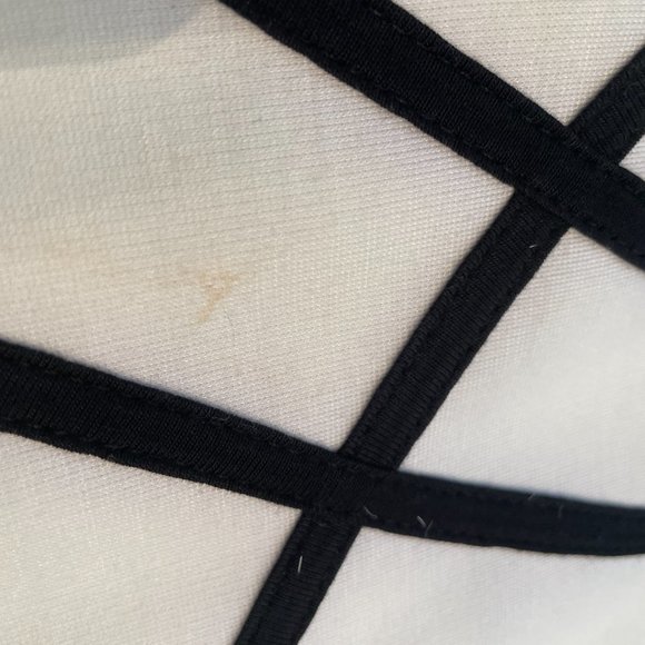 Black & White Bebe Dress - Picture 4 of 5